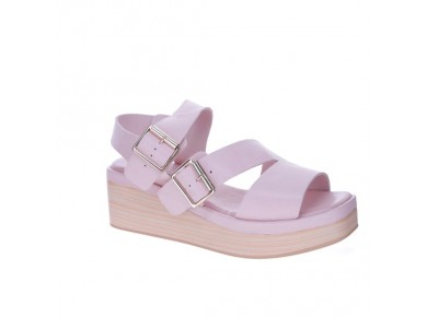 Le Sansa Tri Platform Sandal Cameo Pink 